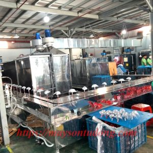 Dây Chuyền Sơn Tự Động Sơn UV Lên Xe Nhựa Đồ Chơi Tại Công Ty Long Thủy – Long An